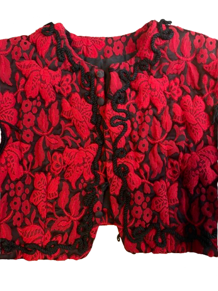Thread Embroidered Jacket