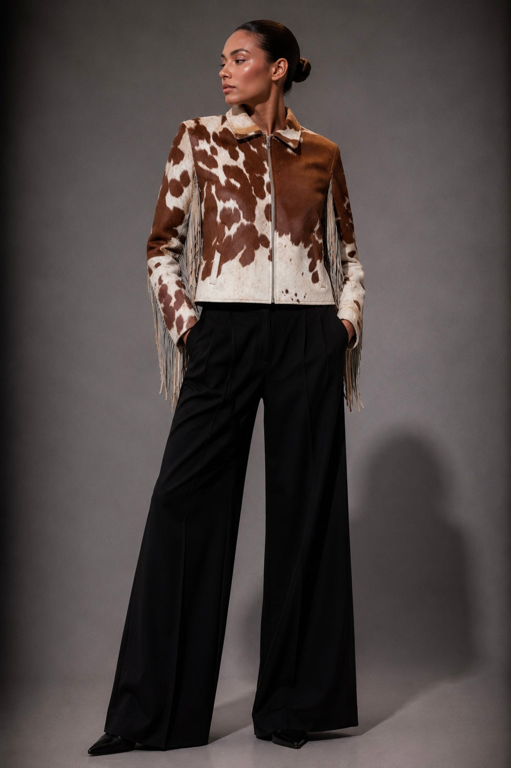 Pony fringe Jacket