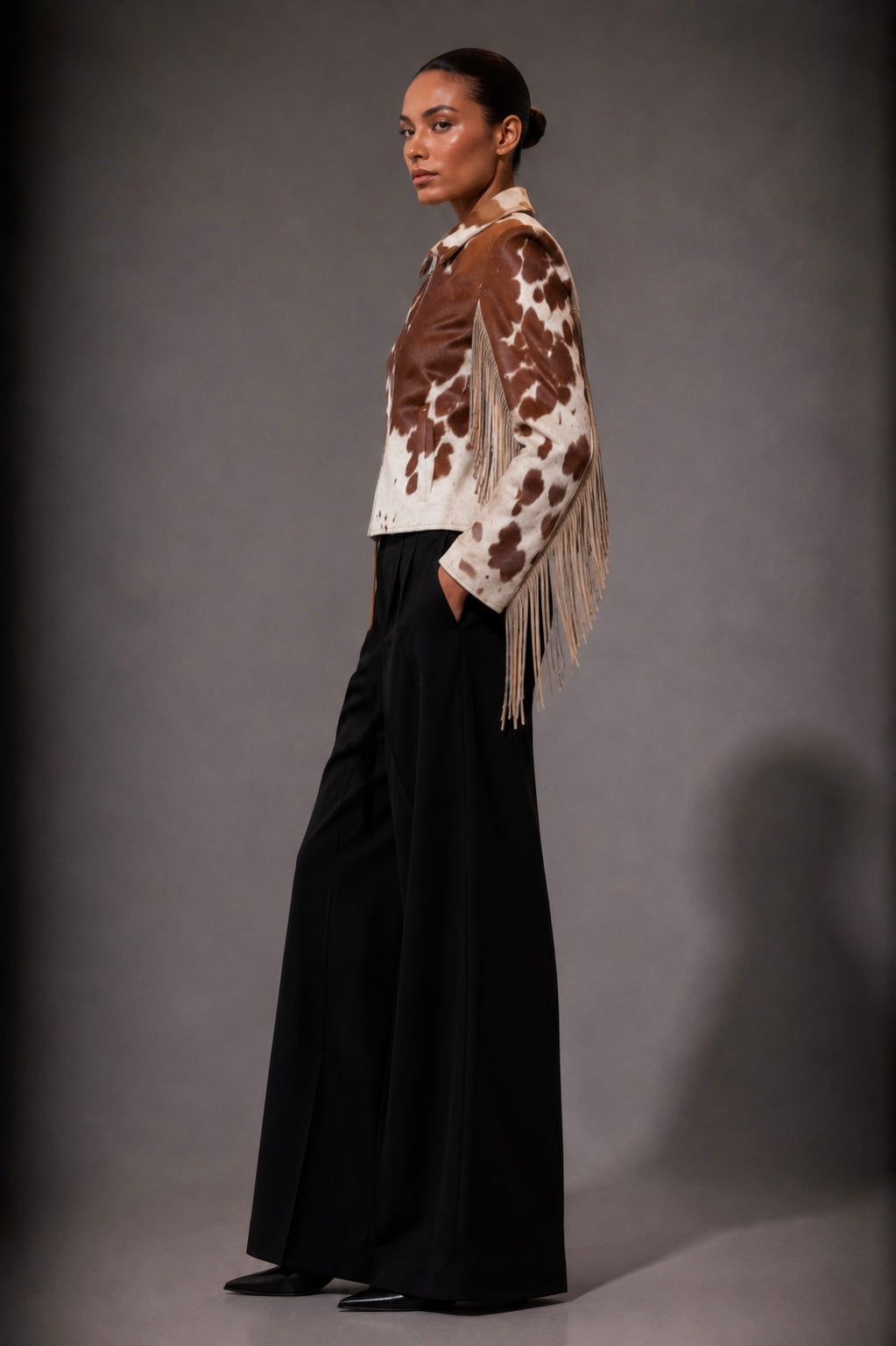 Pony fringe Jacket