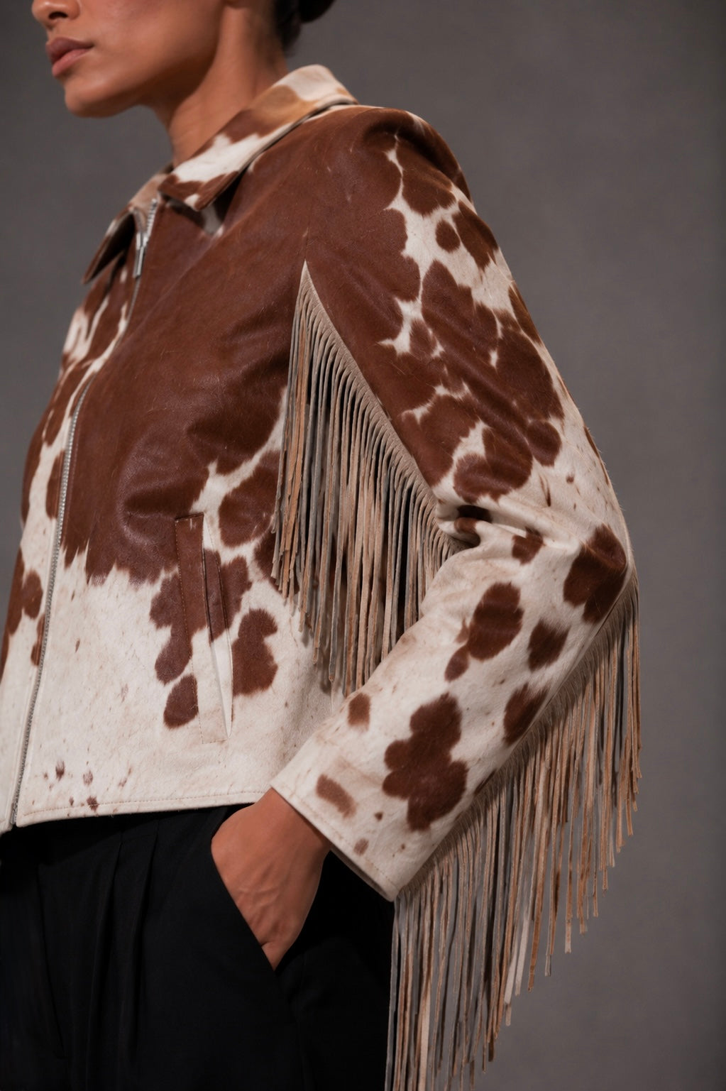 Pony fringe Jacket