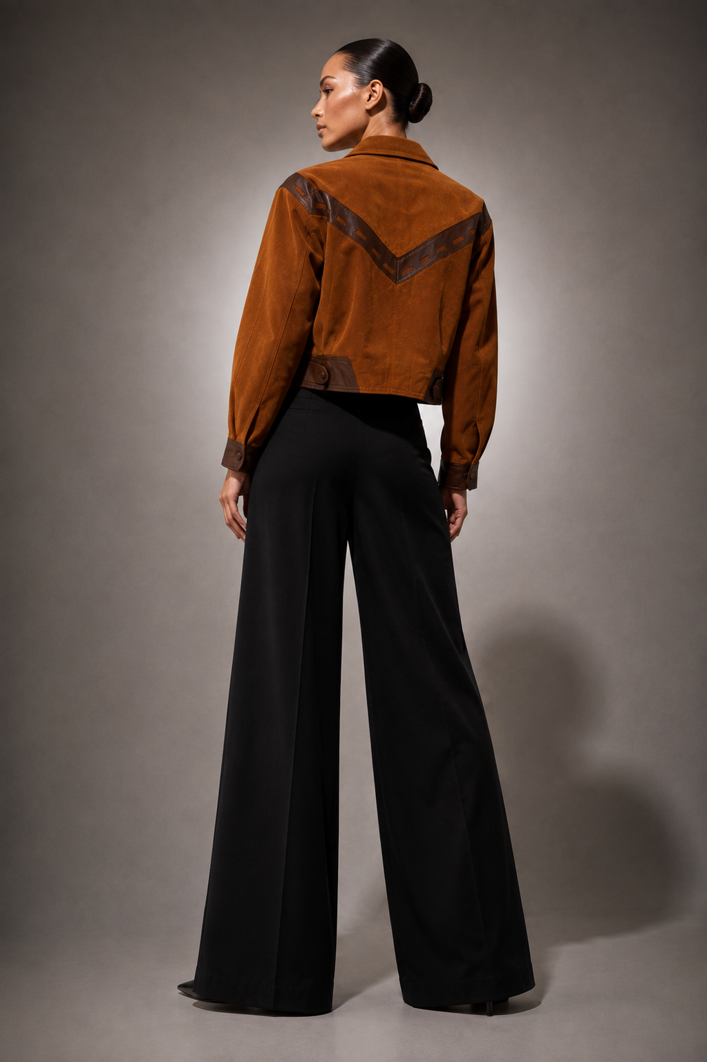 Vintage suede western Jacket
