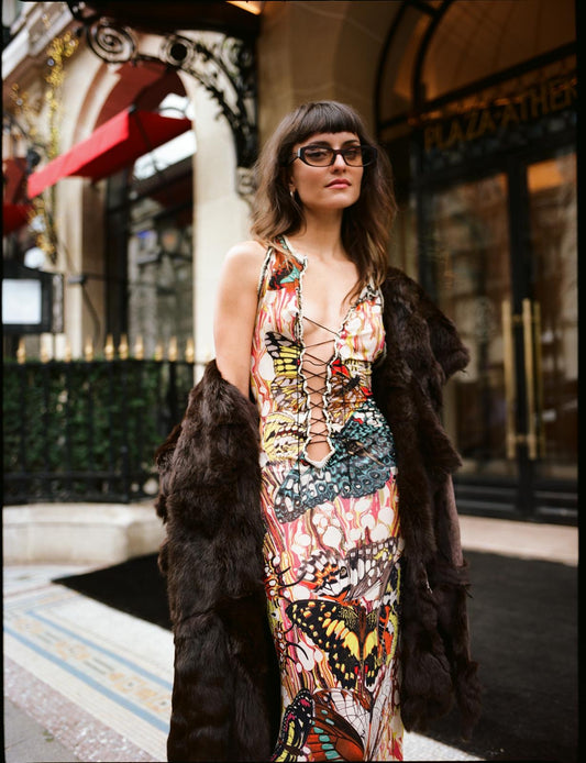 Jean Paul Gaultier butterfly dress