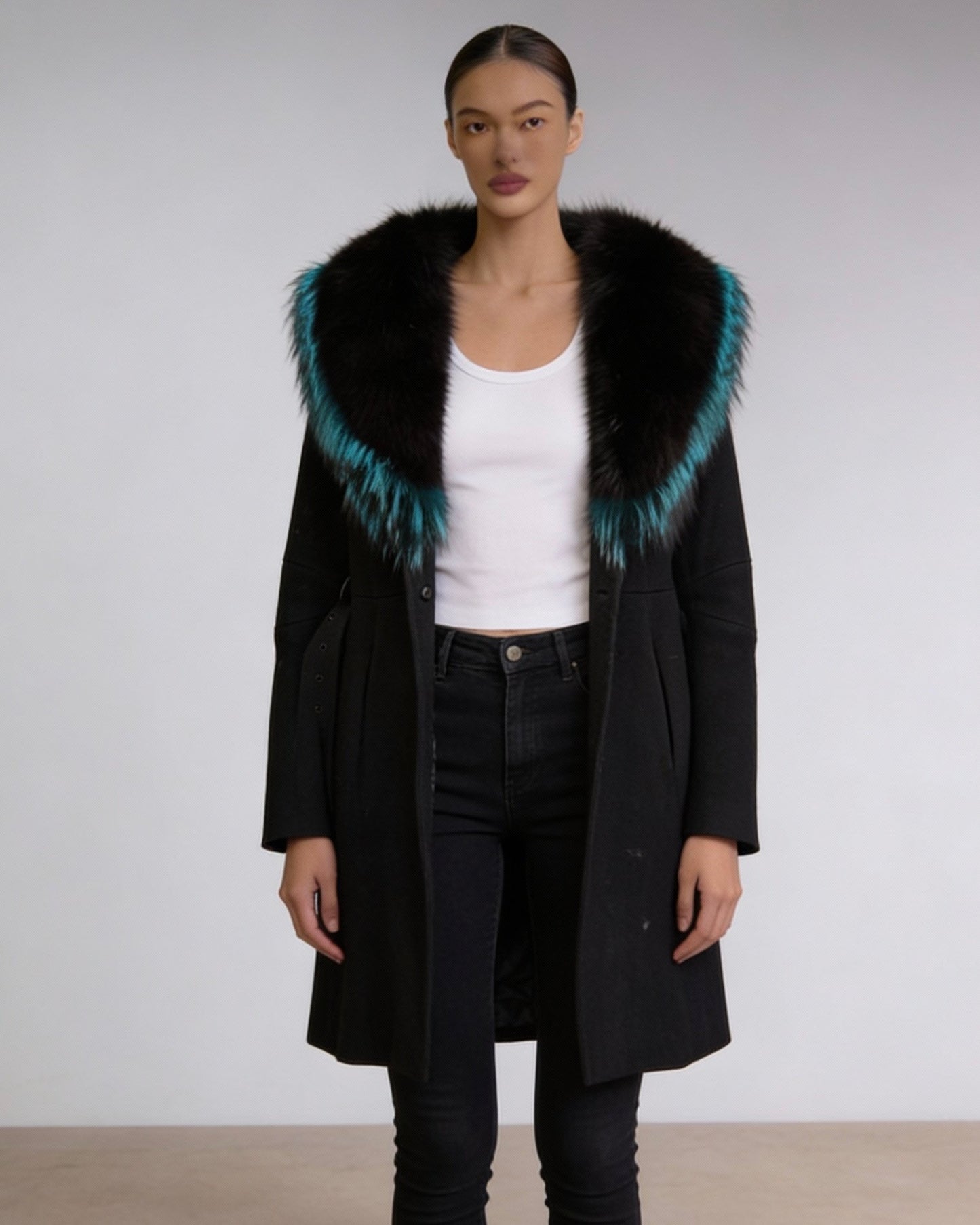 Roberto Cavalli Fur Trench