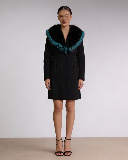 Roberto Cavalli Fur Trench